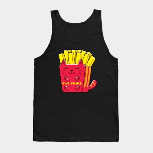 Cat Fries Tank Top